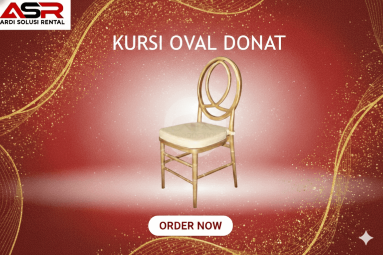 Kursi Oval Donat