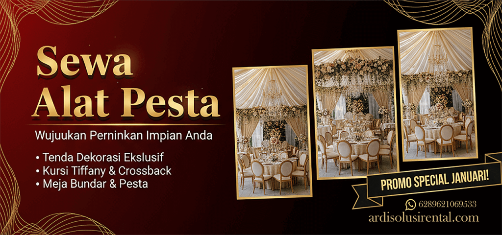 layanan sewa alat pesta pernikahan