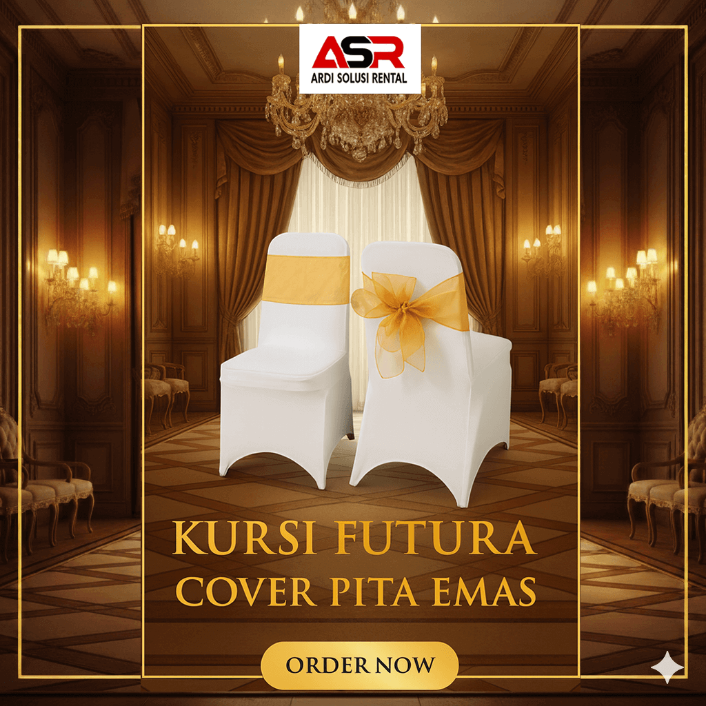 Kursi Futura plastik serbaguna untuk outdoor dan indoor