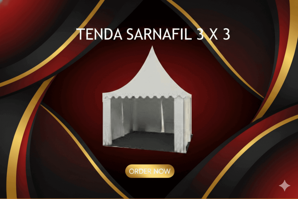 Sewa TENDA SARNAFIL 3x3