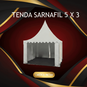 Sewa TENDA SARNAFIL 5x5