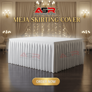 sewa Meja skirting cover