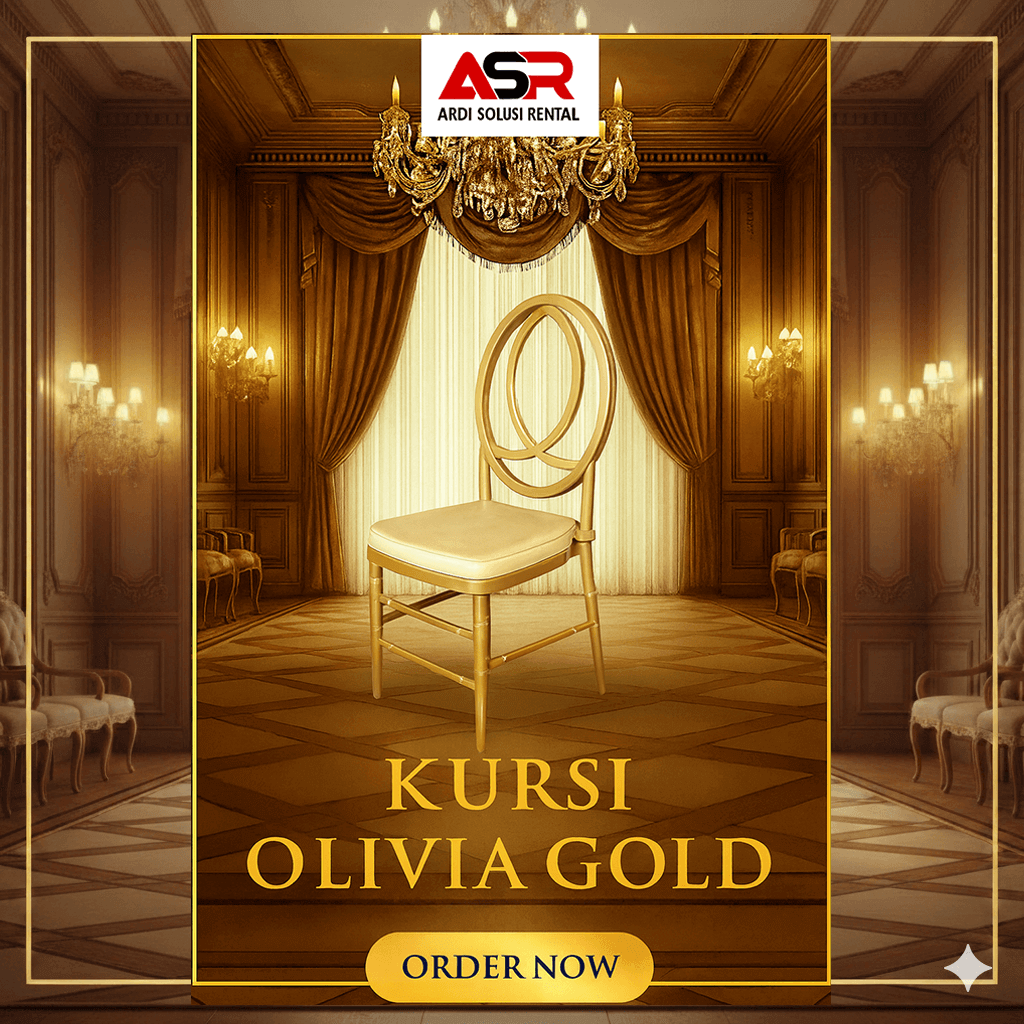 sewa kursi olivia gold